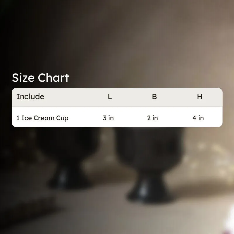 Alto Icecream Cup (180 ML) - Black media 5