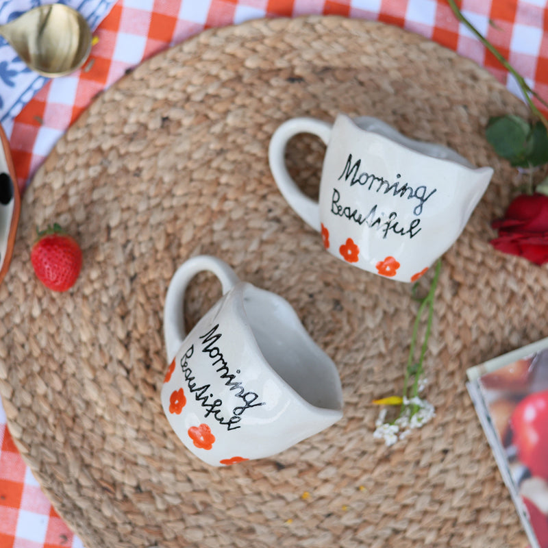 Morning Ceramic Tea Cup (200 mL) media 4