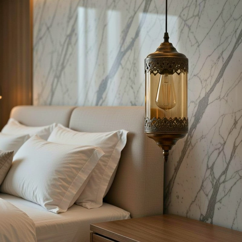 Lanthra Zenvia Iron Ceiling Lamp media 3