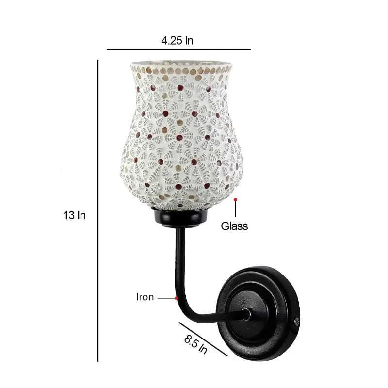 Bareeque Glass & Metal Wall Lamp media 7