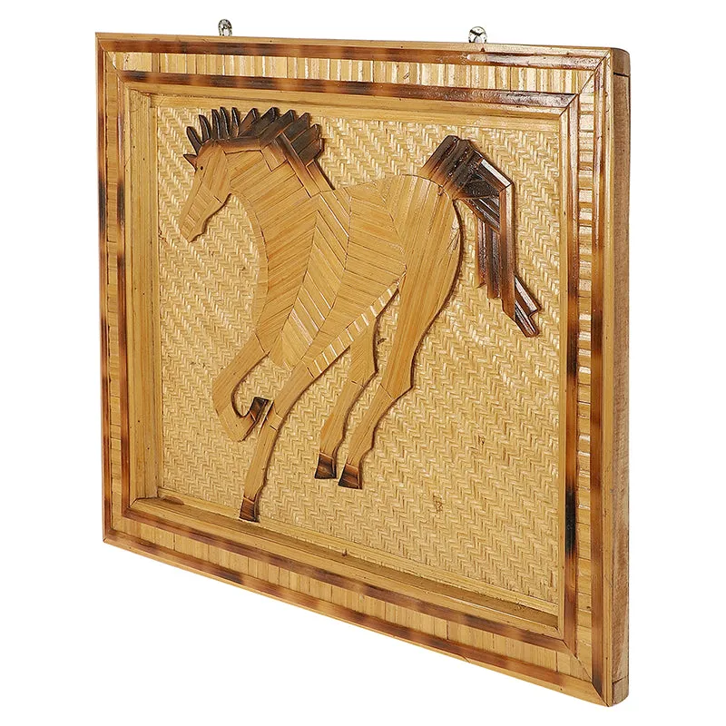 Timber Mustang Bamboo Wall Art media 3