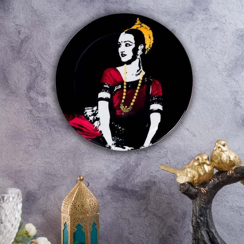 Odissi Dance Of India Inspired Plate media 4