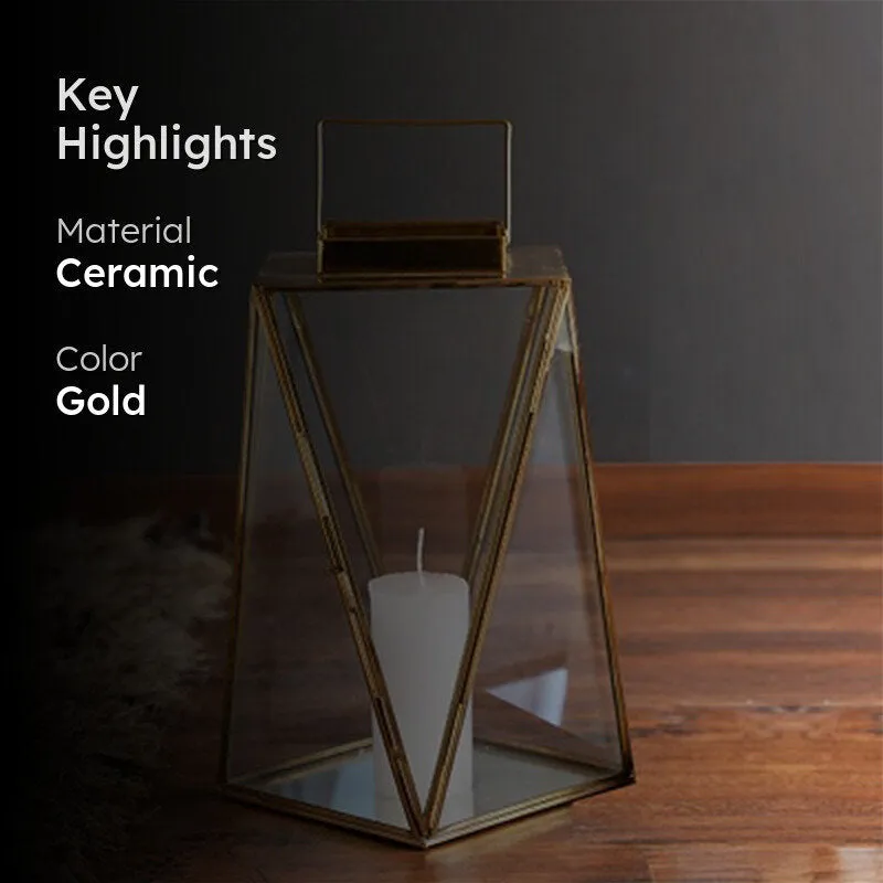 Lantinimo Brass Candle Holder media 2
