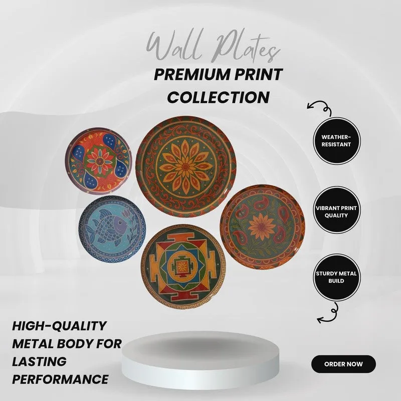 Blooming Bliss Wall Plates - Set of Five media 7