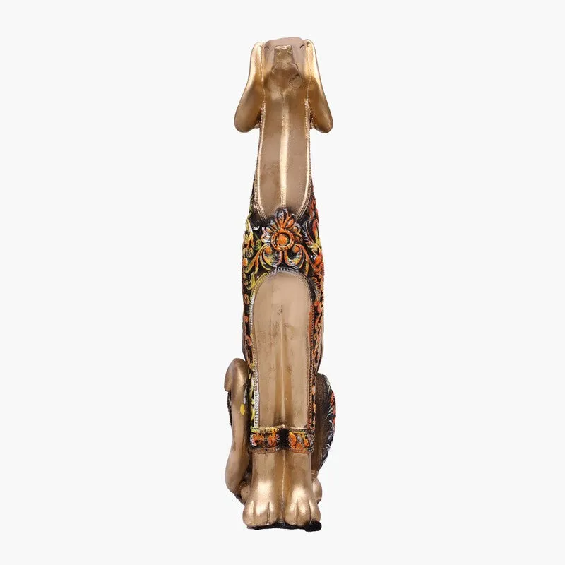 Royal Dog Polyresin Showpiece (14 inches) media 4