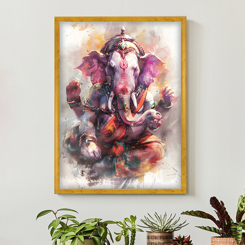 Maha Ganesha Wall Art