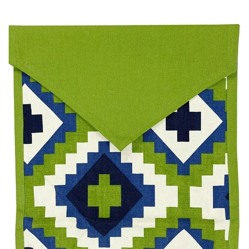 Swayam Meya Ethnic Cotton Table Runner media 5