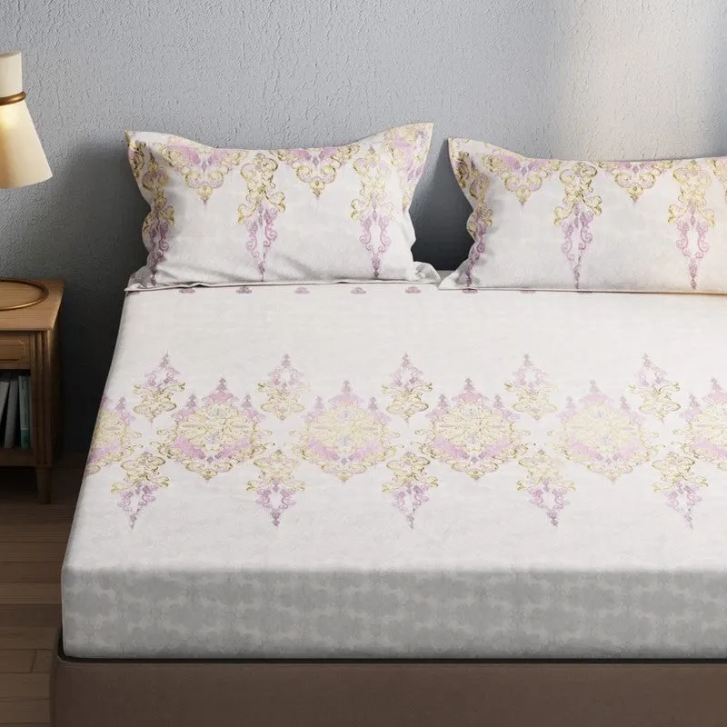 Deyricon Bedsheet (Grey) - 115 GSM media 4
