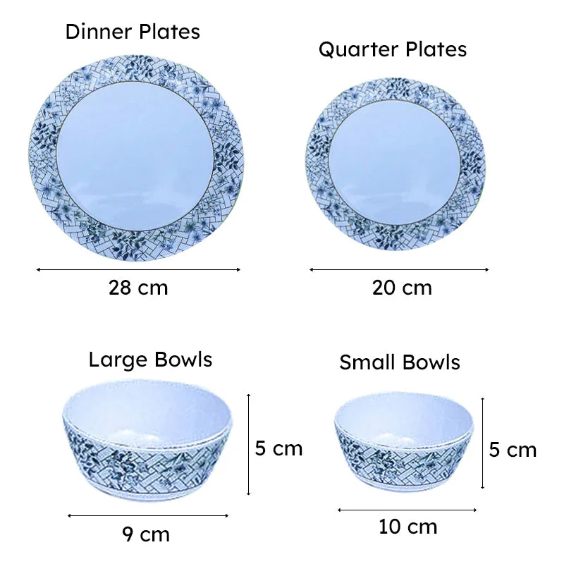 Rassa Melamine Dinner Set - 24 Piece Set media 8