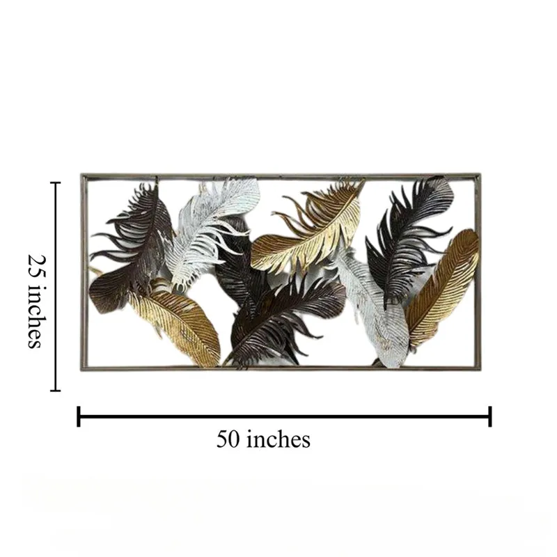 Folia Moderne Floral Metal Wall Accent media 6