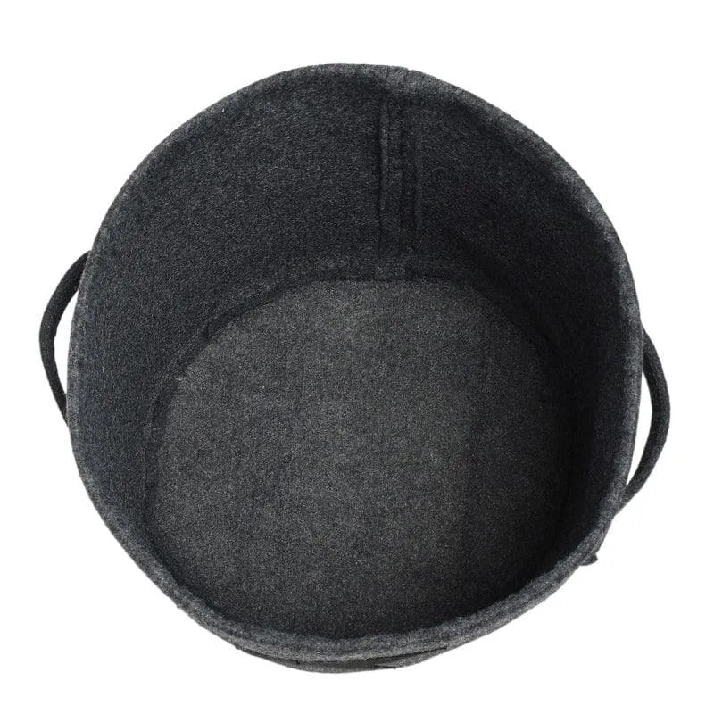 Starry Felt Laundry Basket media 6