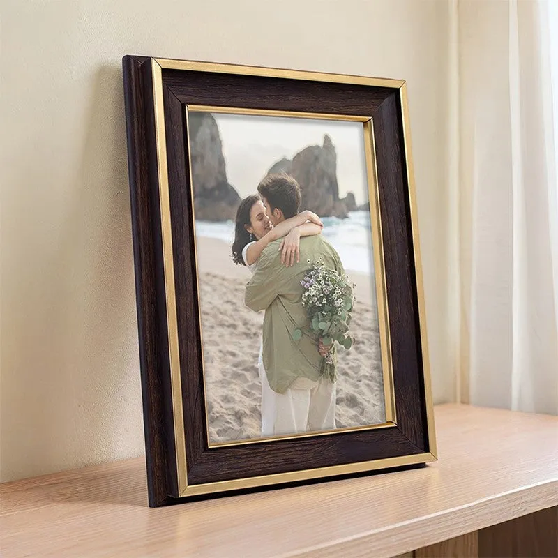 Glint Edge Photo Frame - Brown media 1