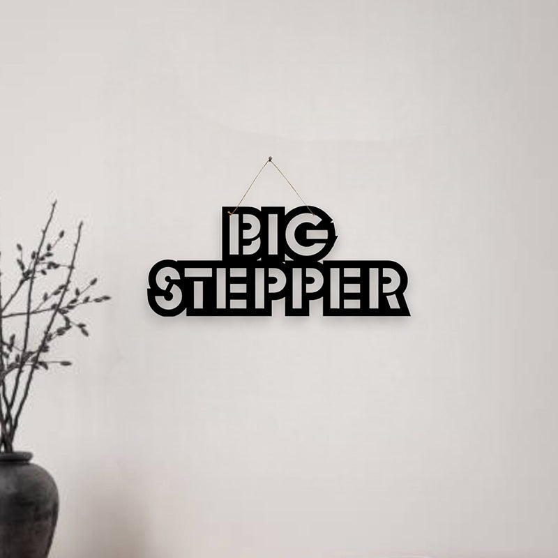 Big Stepper Mild Steel Wall Accent