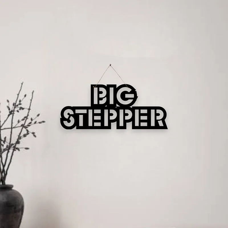 Big Stepper Mild Steel Wall Accent media 1