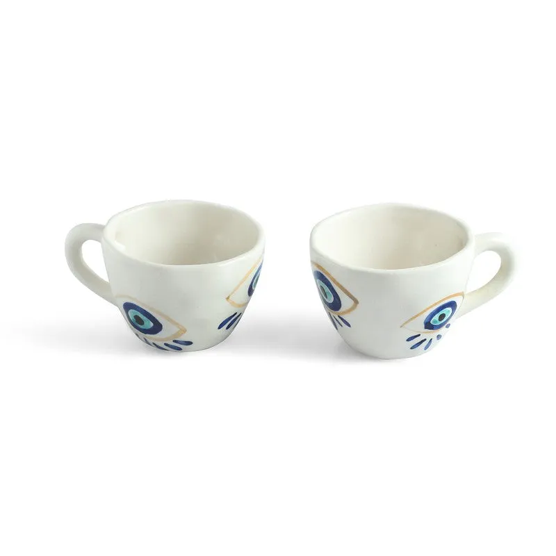 Evil Ceramic Coffee Mug (260 mL Each) - Set Of Two media 3