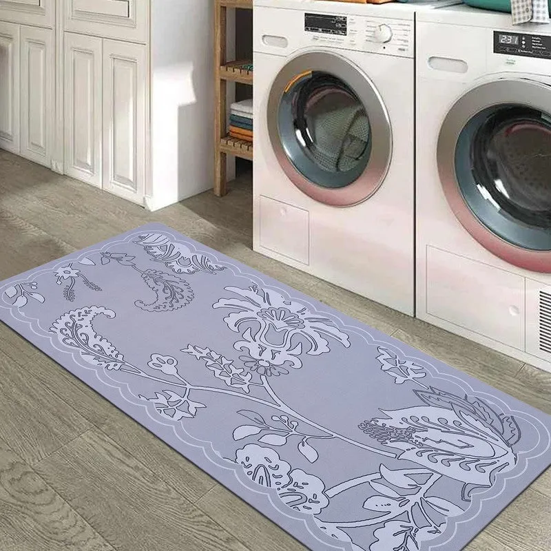 Cushmira Rubber Kitchen Floor Mats - Set of Two media 3
