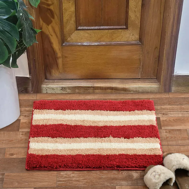 Nexa Cotton Bath Mat - Red media 4