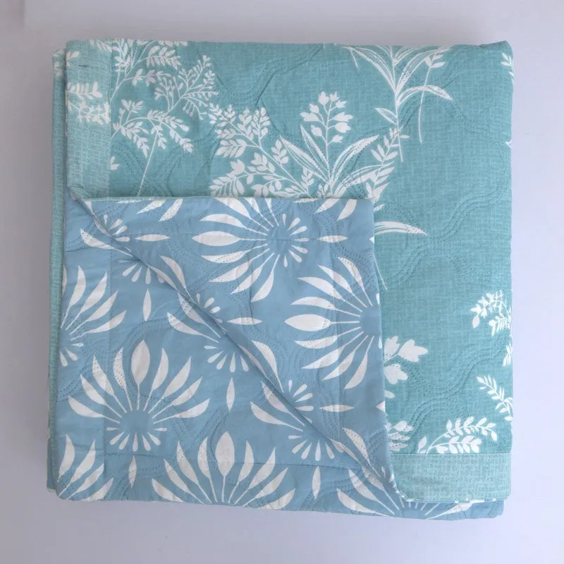 CozyAura Reversible Cotton Comforter - 350 GSM media 6