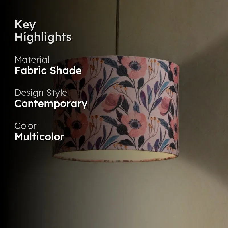 Pastel Party Fabric Ceiling Lamp media 2
