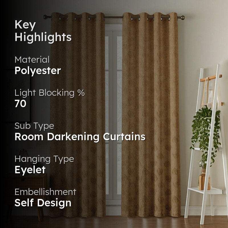Dream Drape Curtains (Beige) - Set Of Two media 2