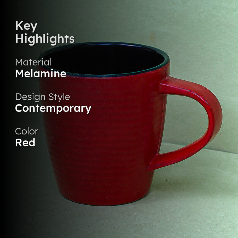 Velina Melamine Coffee Mug (250 mL) media 2