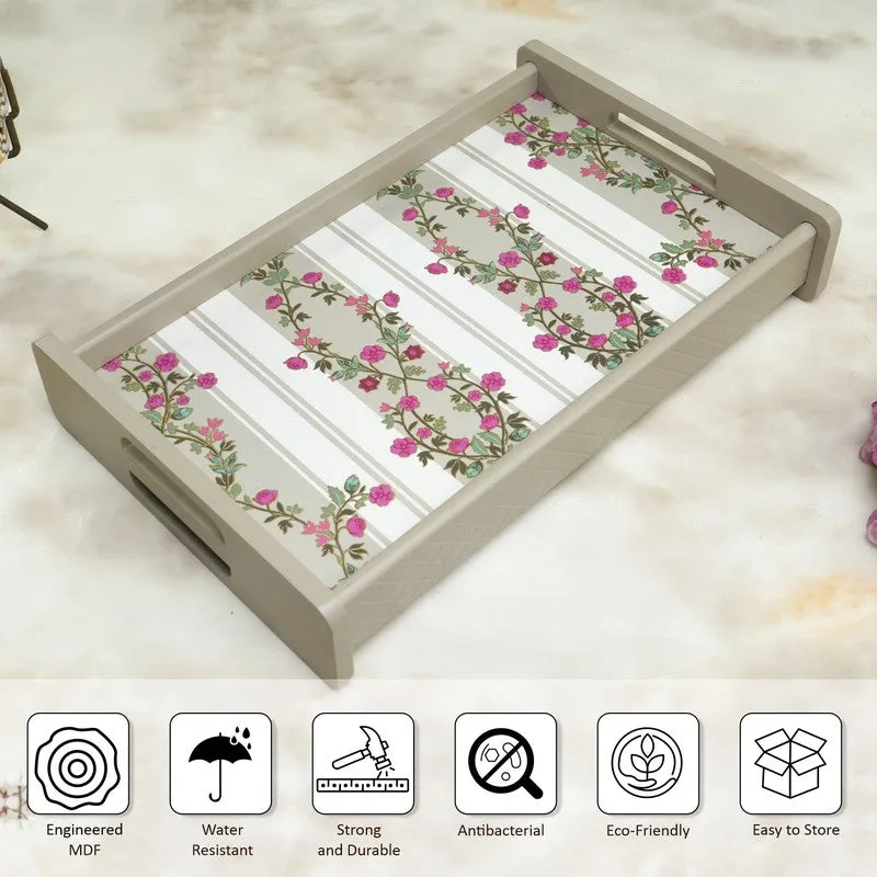 Zyra Wooden Serving Tray media 9