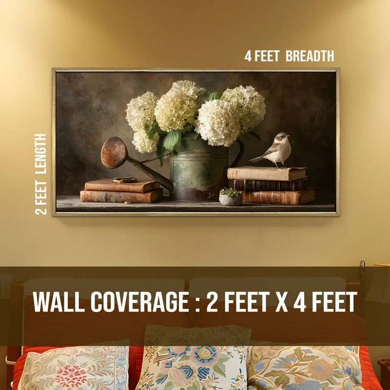 Classic Haven Canvas Wall Painting With Frame media 8