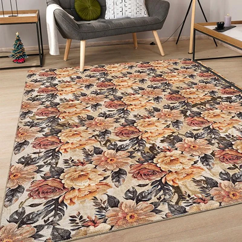 Charlotte Floral Carpet - Beige & Brown media 3