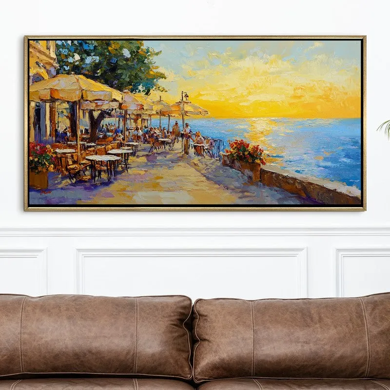 Seafar Canvas Wall Painting With Frame media 4