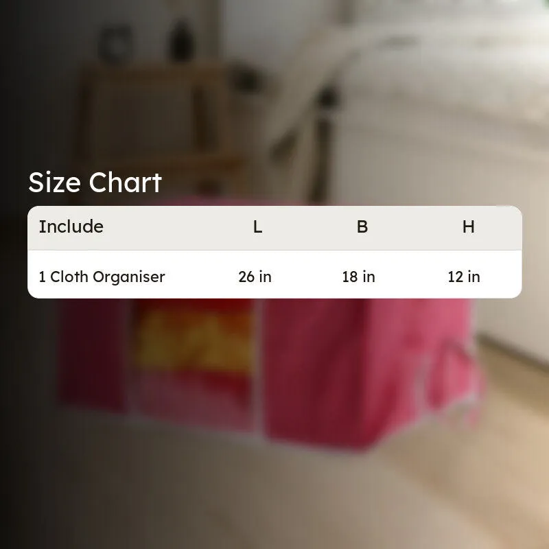 Stow Edit Cloth Organizer - Red media 7