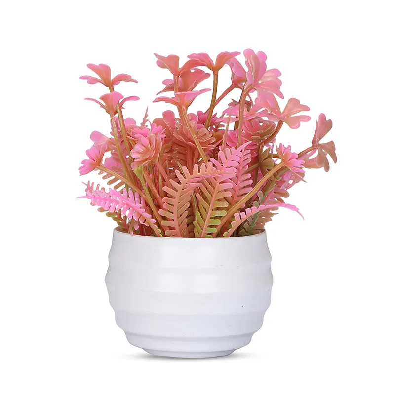 Eloise Artificial Plant With Black Plastic Pot - Set Of Three media 4