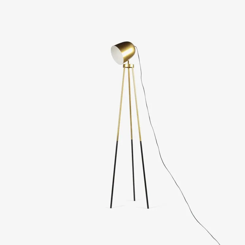 Orange Tree Rea Floor Lamp - Golden media 4
