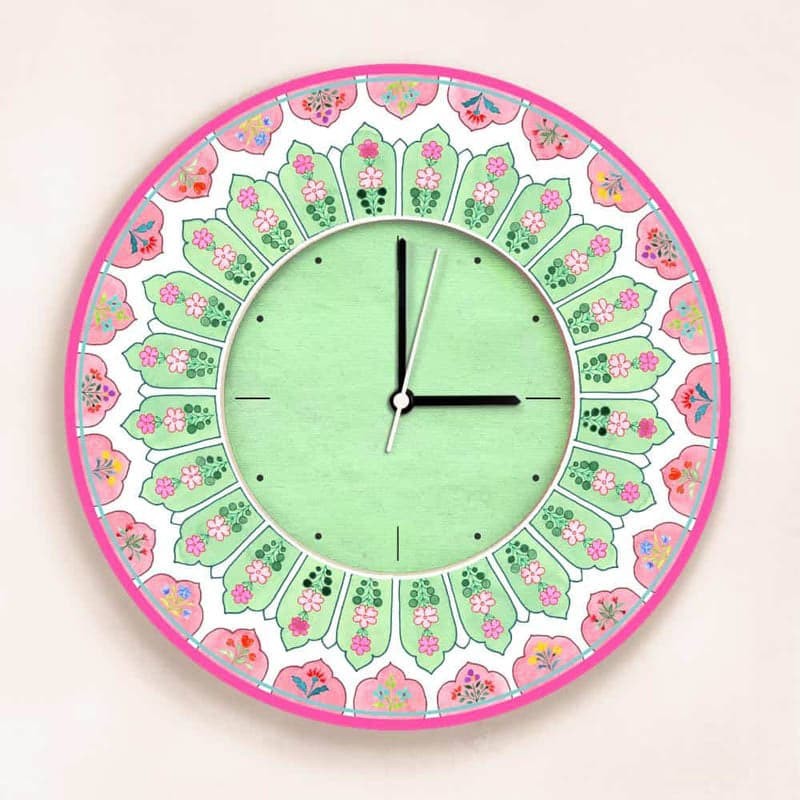 Thamara Handpainted Wall Clock media 4