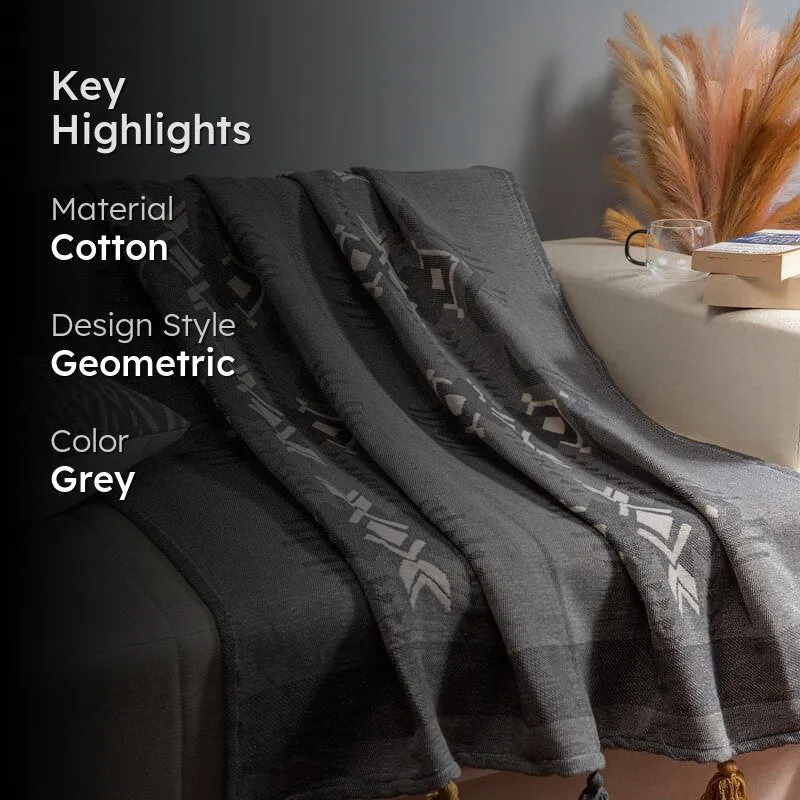 Rossana Abstract Woven Throw media 2