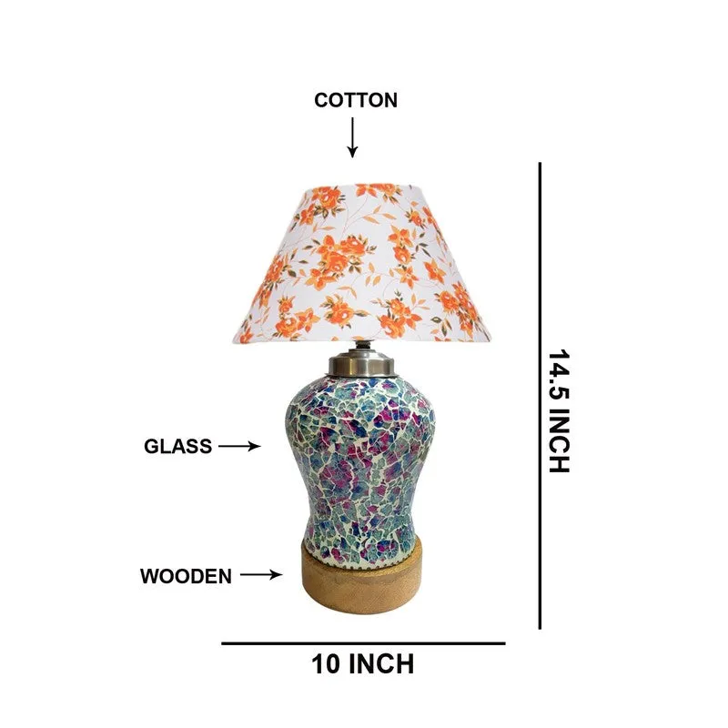 Floranisse Fleur Cone Wooden Table Lamp media 7