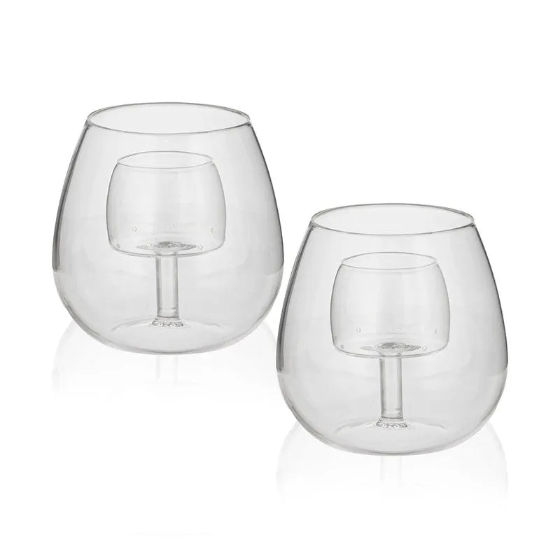 AeroSip Wine Aerator Glasses (320 mL Each) - Set Of Two media 6