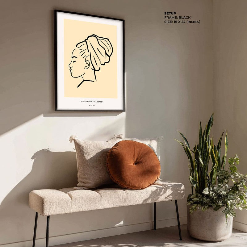 Aura Archival Canvas Wall Art - Black Frame media 4