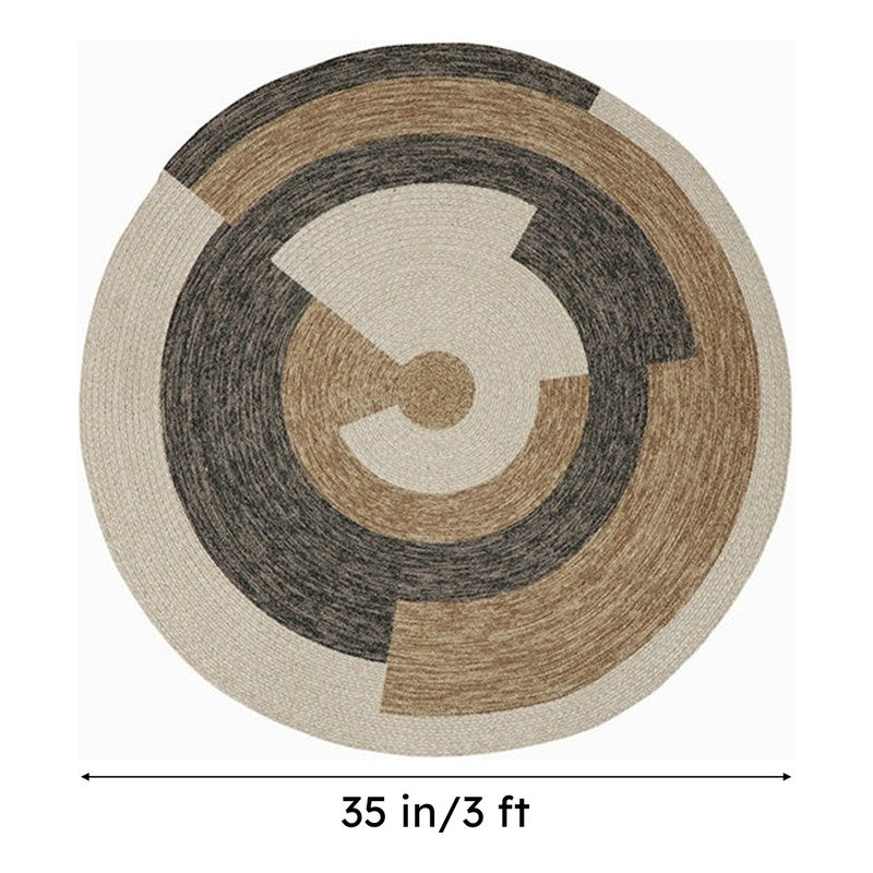 Naika Round Cotton Rug media 8