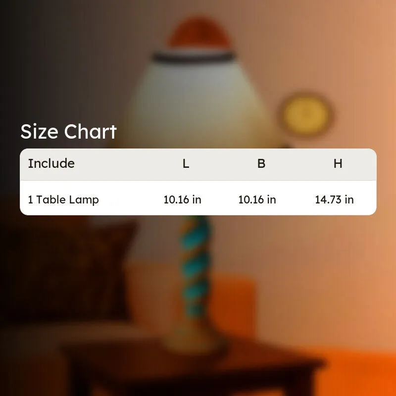 Elara Elora Wooden Table Lamp - White media 9