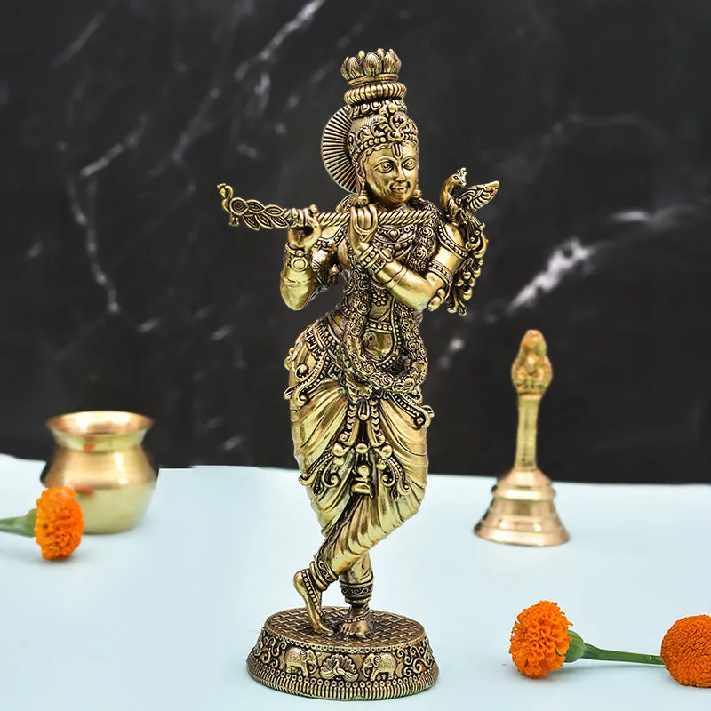 Divine Venugopala III Brass Idol media 6