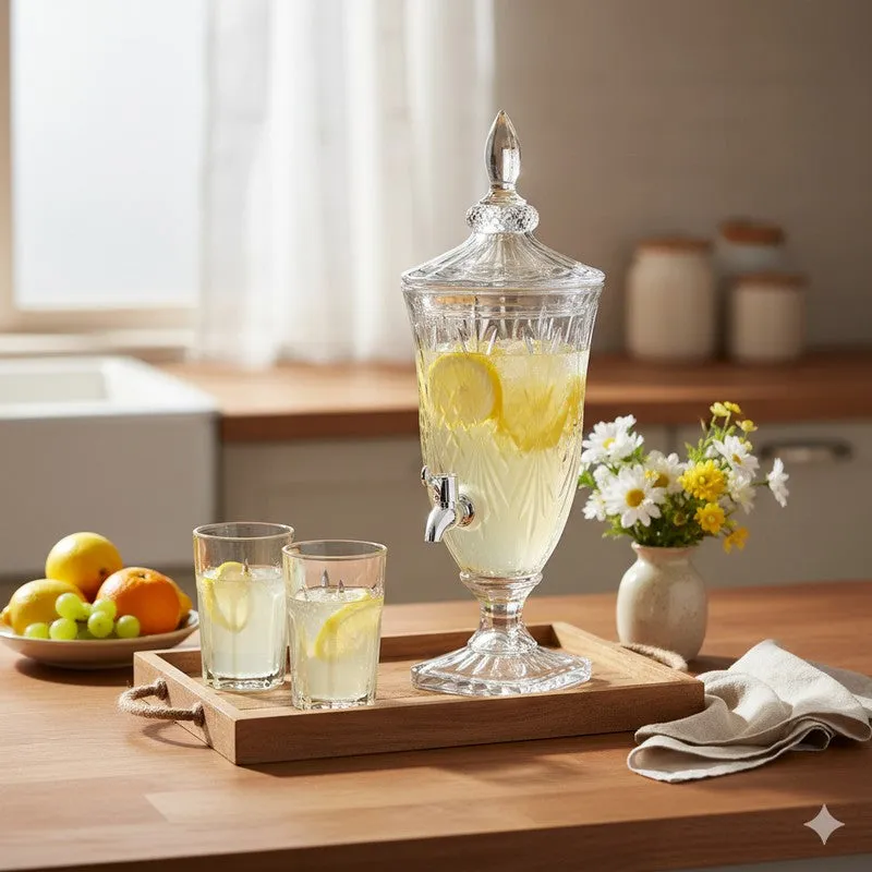 Royal Etched Drink Dispenser - 1800 ML media 1