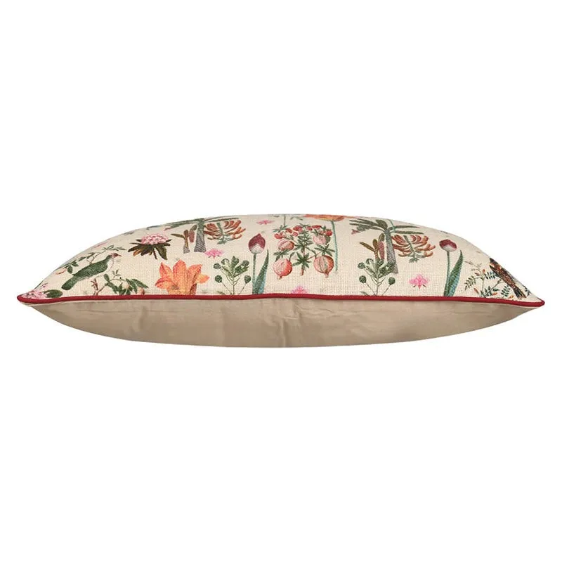 India Circus Botanic Plume Printed Cotton Cushion Cover (Rectangle) - Set Of Two media 6
