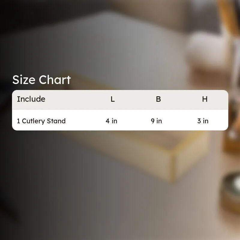 Tisquo Faux Leather Cutlery Tray - Ivory media 8