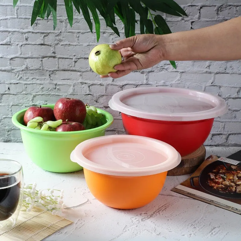 Zesta Multicolor Melamine Serving Bowls - Set Of Three media 4