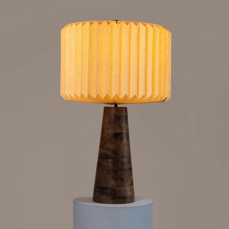 Fig Living Hikari Wooden Table Lamp - Beige media 4