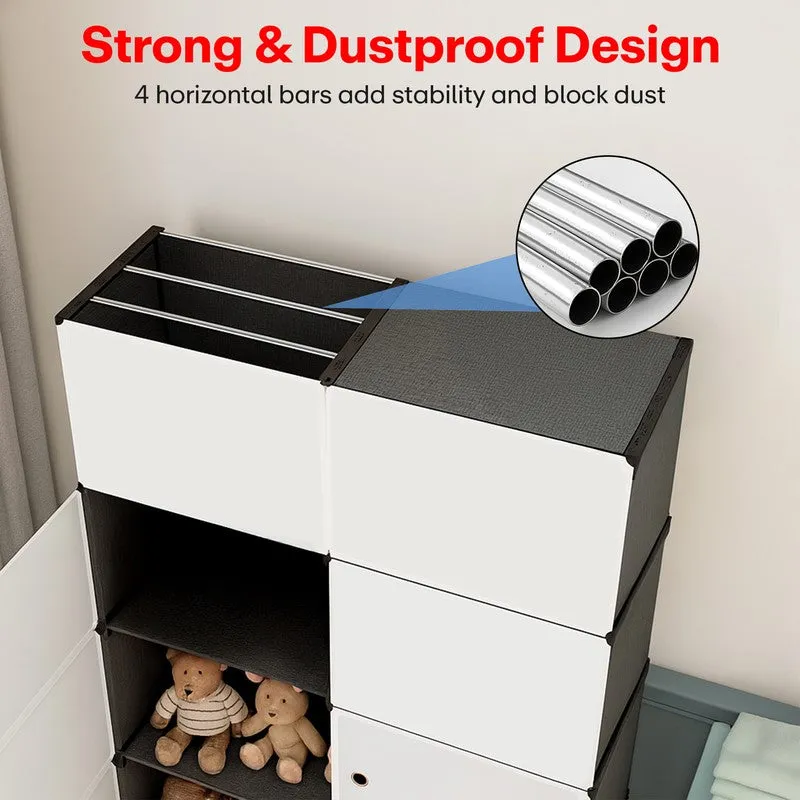 Rioware StoreScape Multi-Use Wardrobe Racks - Black media 6