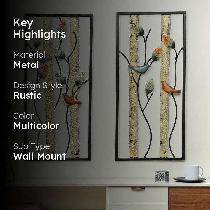Birch Grove Serenade Metal Wall Accent - Set Of Two media 2