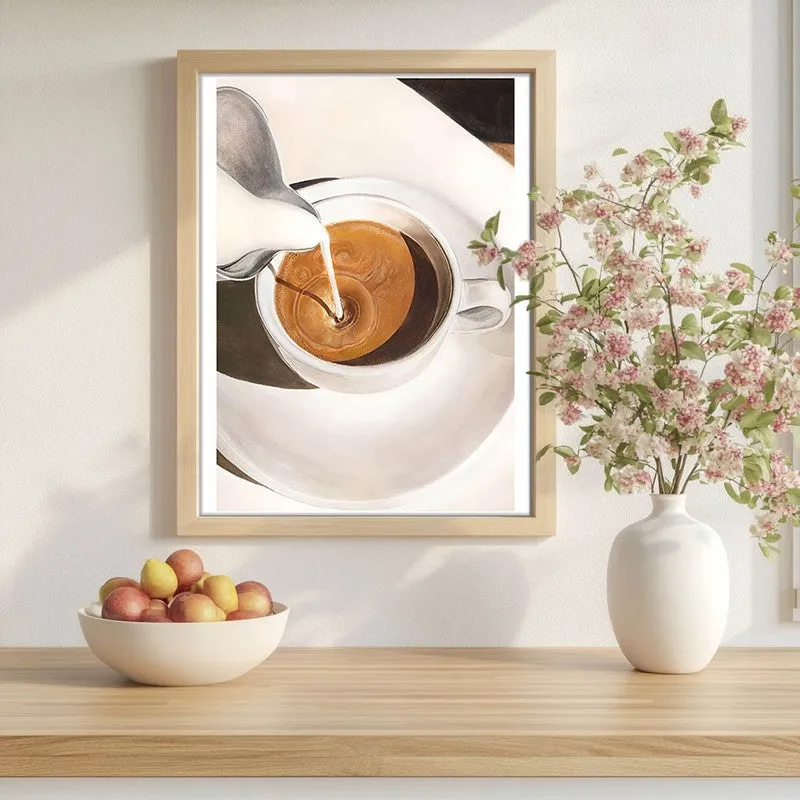 HotPour Archival Canvas Wall Art - Brown media 1
