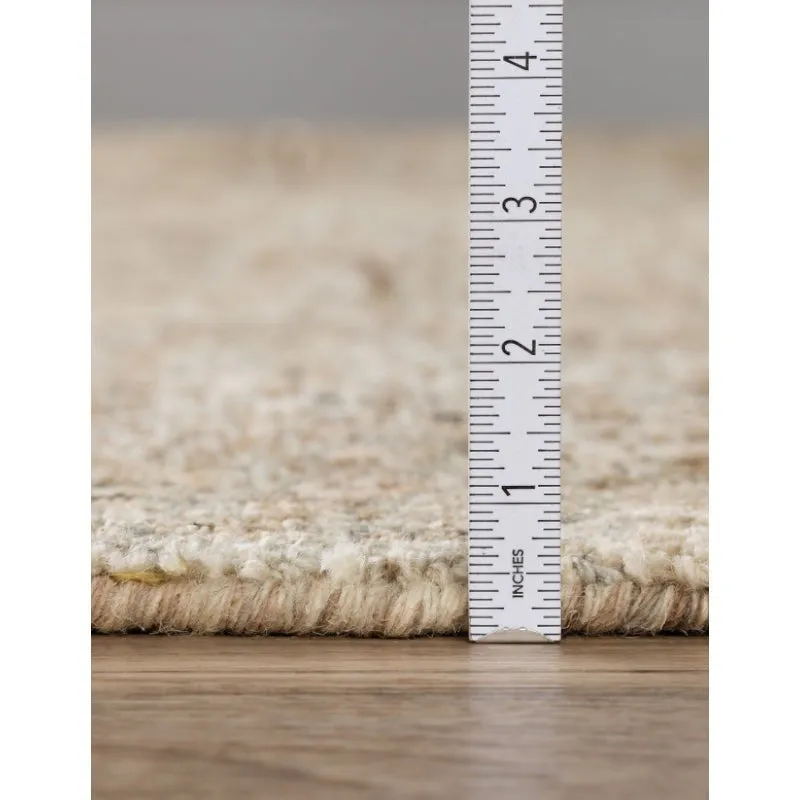 Handloom Hand Tufted Harmony Wool Rug - Brown media 9