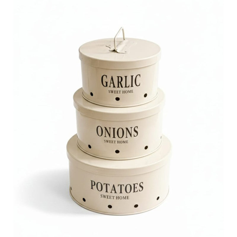 FreshNest Cyl Iron Container (500 mL/1500 mL/3000 mL) - Set of Three media 3